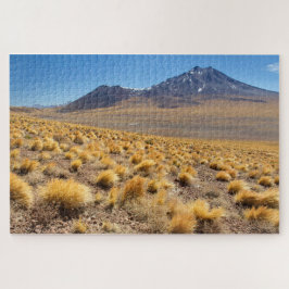 Grote puzzel met een prachtig landschap Uitzicht