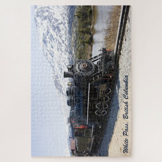 Grote puzzel met witte pas legpuzzel (Verticaal)