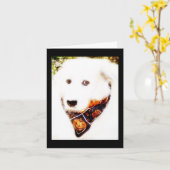 Grote Pyr Halloween Kaart (Gele Bloem)