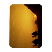 Grote Pyramiden van Giza, Egypte op zonsondergang Magneet (Verticaal)