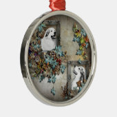 grote pyreenhond metalen ornament (Rechts)