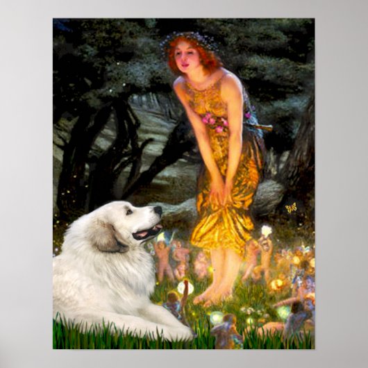 Grote Pyreneeën 2 - MiddenEve Poster (Voorkant)