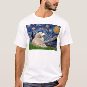 Grote Pyreneeën 2 - Sterrennacht T-shirt