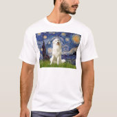 Grote Pyreneeën 3 - Sterrennacht T-shirt (Voorkant)