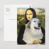 Grote Pyreneeën 9 - Mona Lisa Briefkaart (Voorkant / Achterkant)