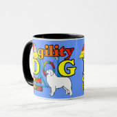 Grote Pyreneeën Agility Gifts Mok (Voorkant links)