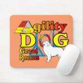 Grote Pyreneeën Agility Gifts Muismat (Met muis)
