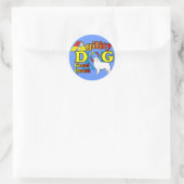 Grote Pyreneeën Agility Gifts Ronde Sticker (Tas)