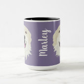 Grote Pyreneeën Badger Markeringen Mok (Midden)