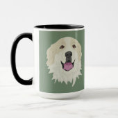  Grote Pyreneeën Badger Markeringen Mok (Links)