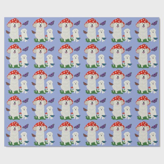 Grote Pyreneeën Birthday Cadeaupapier (Vlak)