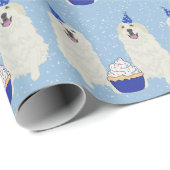 Grote Pyreneeën Birthday Cadeaupapier (Rol Hoek)