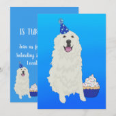 Grote Pyreneeën Birthday Kaart (Voorkant / Achterkant)