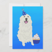  Grote Pyreneeën Birthday Kaart (Voorkant)