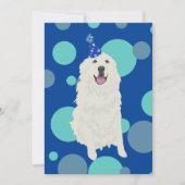 Grote Pyreneeën Birthday Kaart (Voorkant)