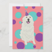 Grote Pyreneeën Birthday Kaart (Voorkant)