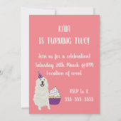  Grote Pyreneeën Birthday Kaart (Achterkant)