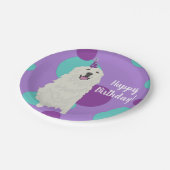 Grote Pyreneeën Birthday Papieren Bordje (Gekanteld)