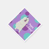 Grote Pyreneeën Birthday Servet (Hoek)