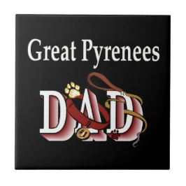 Grote Pyreneeën DAD Tegeltje