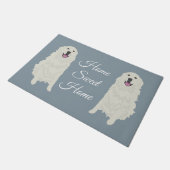 Grote Pyreneeën Deurmat (Schuin)