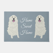 Grote Pyreneeën Deurmat (Voorkant)