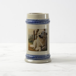 Grote Pyreneeën Dog Bierpul