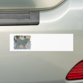 Grote Pyreneeën Dog Bumpersticker (Op auto)