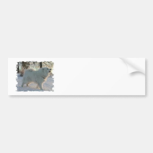 Grote Pyreneeën Dog Bumpersticker (Voorkant)
