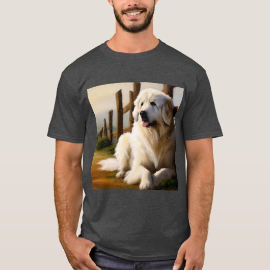 Grote Pyreneeën Dog T-shirt (Voorkant)