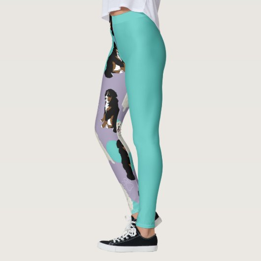 Grote Pyreneeën en Bernese Mountain Dog  Leggings (Links)