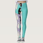 Grote Pyreneeën en Bernese Mountain Dog  Leggings (Voorkant)