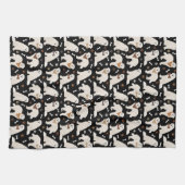 Grote Pyreneeën en Botten keukenhanddoeken (Horizontaal)