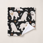 Grote Pyreneeën en Botten keukenset Bad Handdoek (Wasdoekje)