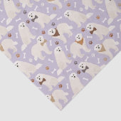 Grote Pyreneeën en Botten Tissuepapier (Detail)