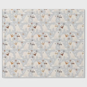 Grote Pyreneeën en Botten Verpakkingspapier Cadeaupapier (Vlak)