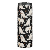 Grote Pyreneeën en thermische getumbler van Botten Thermosbeker (Achterkant)