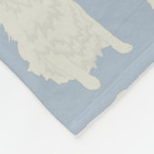 Grote Pyreneeën Fleece Deken (Hoek)