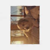 Grote Pyreneeën fleece deken (Voorkant)