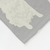 Grote Pyreneeën Fleece Deken (Hoek)