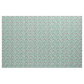 Grote Pyreneeën floralen turquoise Stof (Yard (91,4 cm))