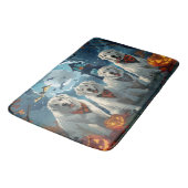 Grote Pyreneeën Halloween Spooky Badmat (Gekanteld)