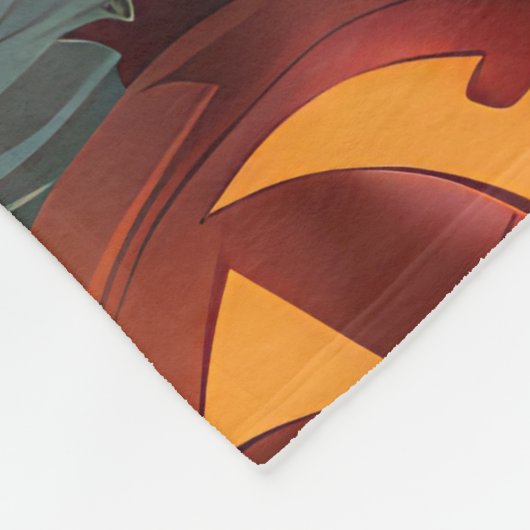 Grote Pyreneeën Halloween Spooky Fleece Deken (Hoek)