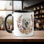 Grote Pyreneeën Hond Herfst krans Mok