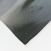 Grote Pyreneeën Hond in Sneeuw Kerstmis Fleece Deken (Hoek)