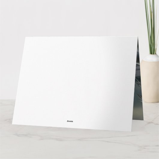 Grote Pyreneeën Hond in Sneeuw Kerstmis Kaart (Achterkant)