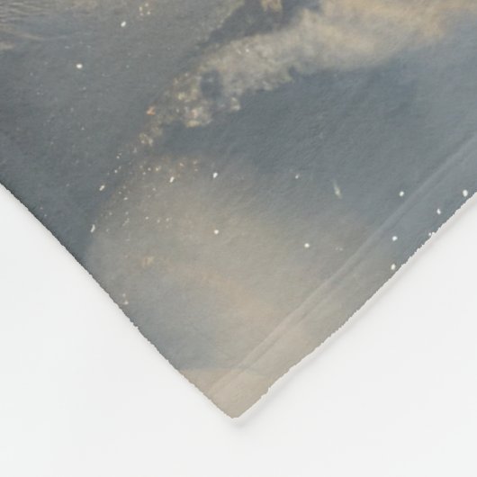 Grote Pyreneeën Hond Kerstfeest Fleece Deken (Hoek)