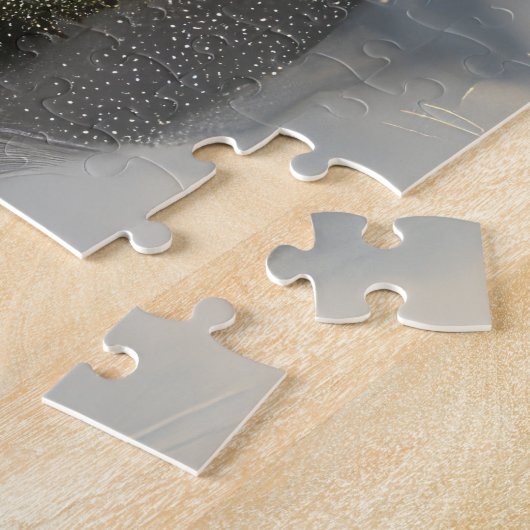 Grote Pyreneeën Hond Kerstfeest Legpuzzel (Zijkant)