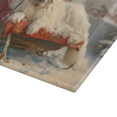 Grote Pyreneeën Hond Kerstfeest Snijplank (Hoek)