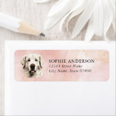 Grote Pyreneeën hond retour adres labels (Insitu)